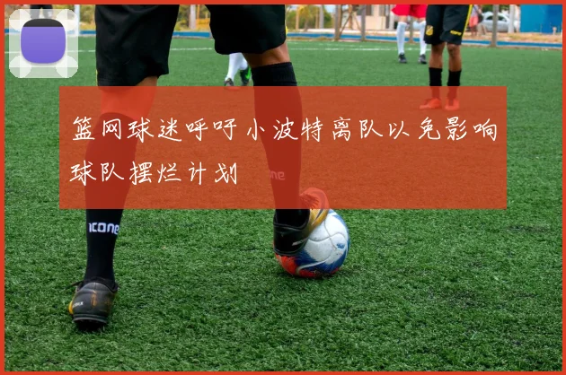 篮网球迷呼吁小波特离队以免影响球队摆烂计划