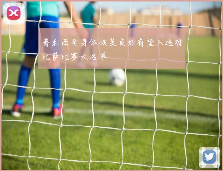 普利西奇身体恢复良好有望入选对比萨比赛大名单