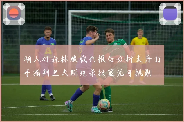 湖人对森林狼裁判报告分析麦丹打手漏判里夫斯绝杀投篮无可挑剔